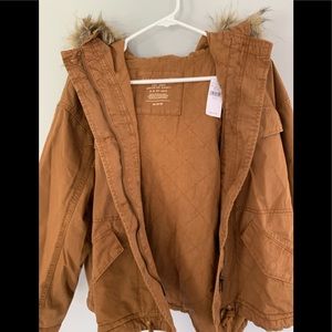 AE brown fall/winter women’s jacket